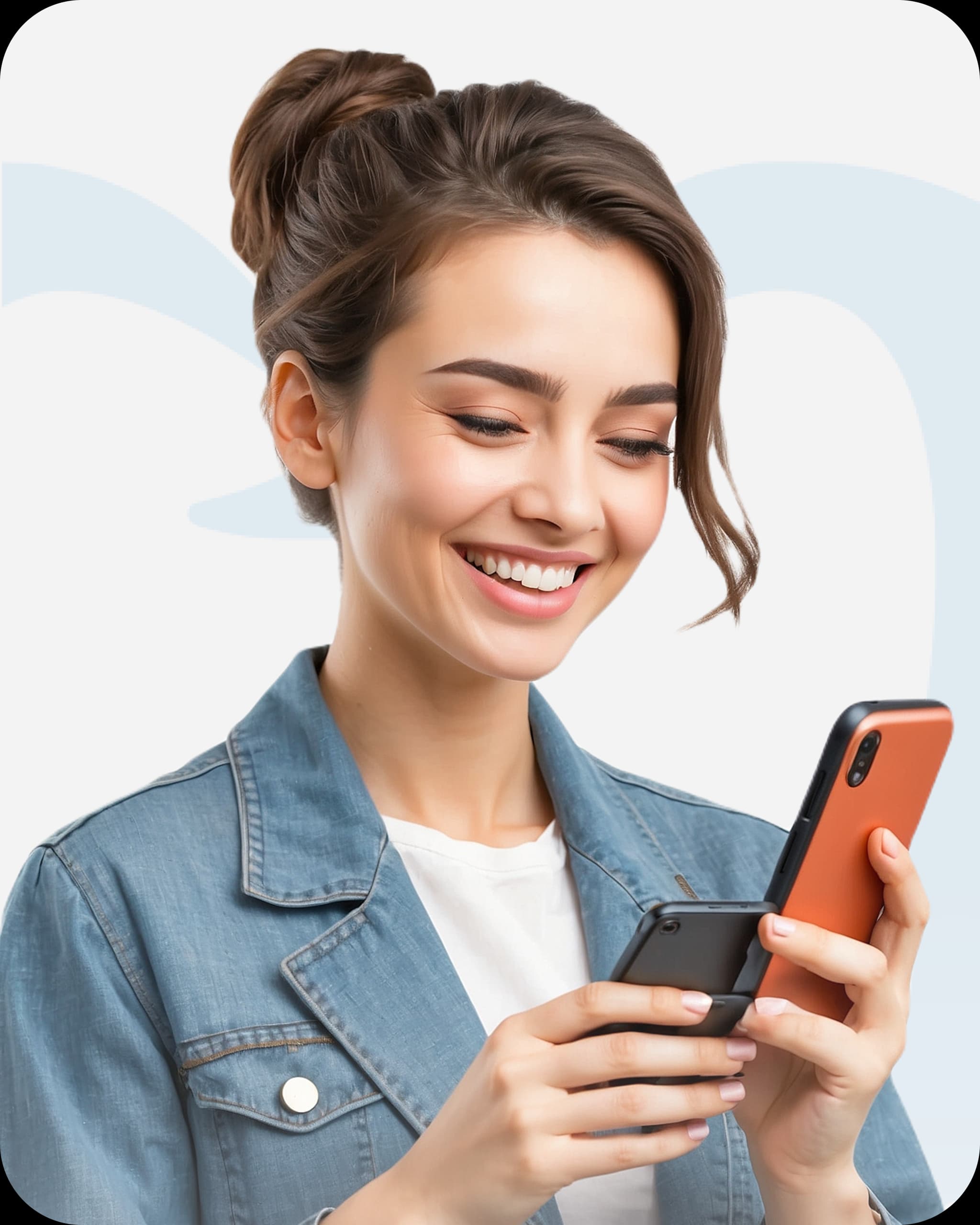 Dentist using the Dentary platform for post-operative patient follow-up